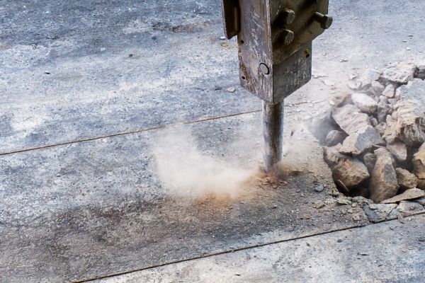 Concrete Patio Removal in Wilmington