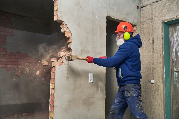 Concrete Wall Demolition in Wilmington