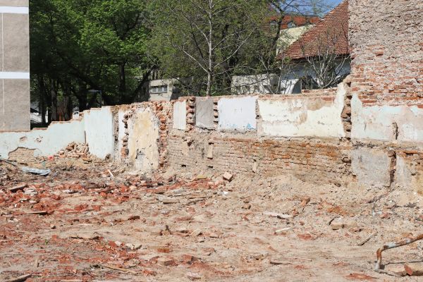 Brick Wall Demolition in Wilmington