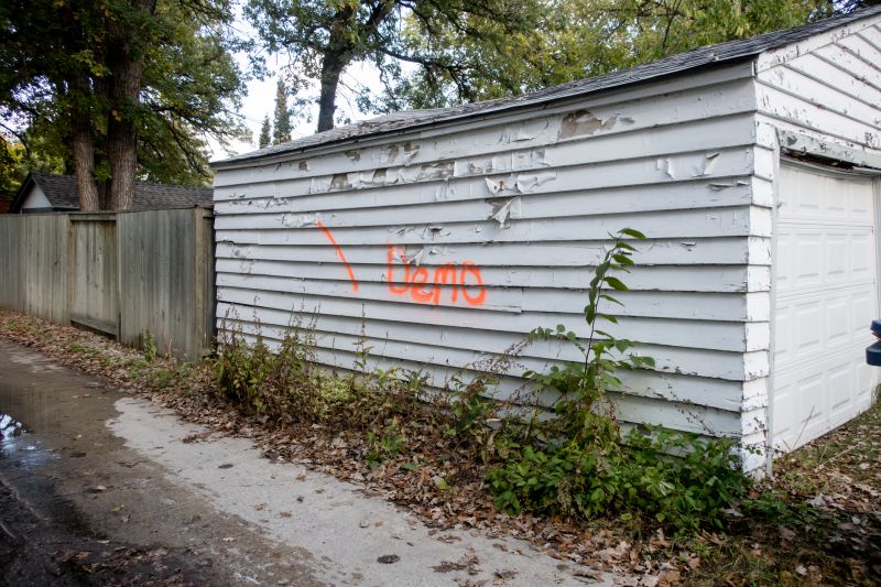 Exterior Demolition detail