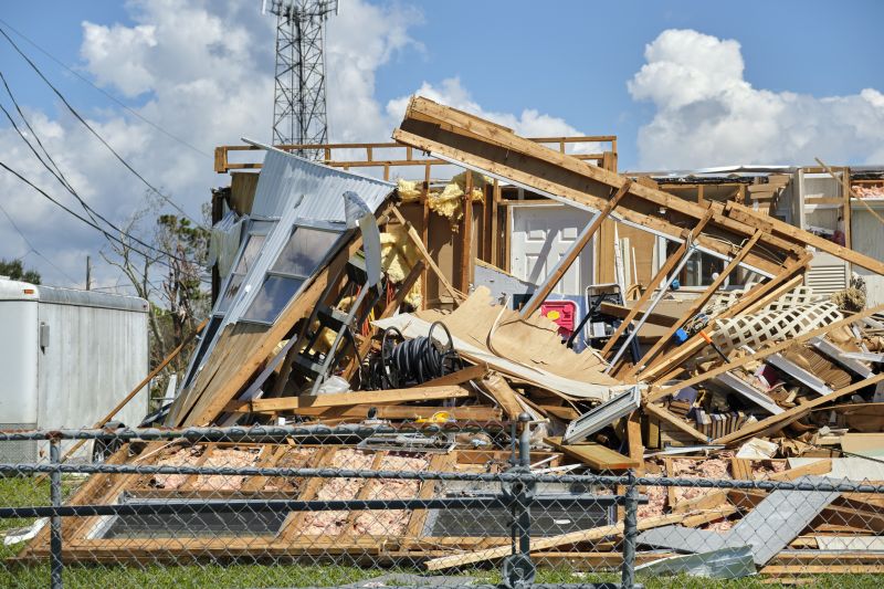 Mobile Home Demolition detail